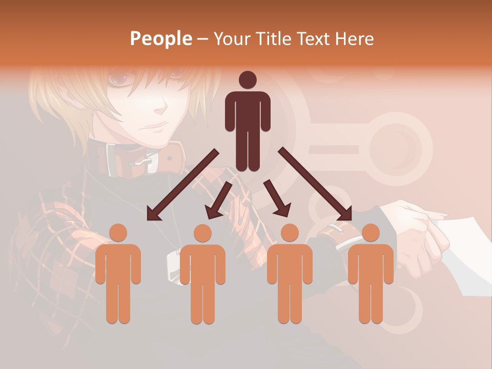 A Person With A Cell Phone In Their Hand PowerPoint Template