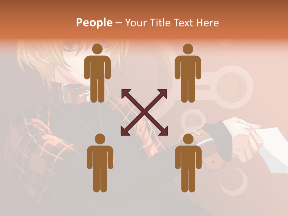 A Person With A Cell Phone In Their Hand PowerPoint Template