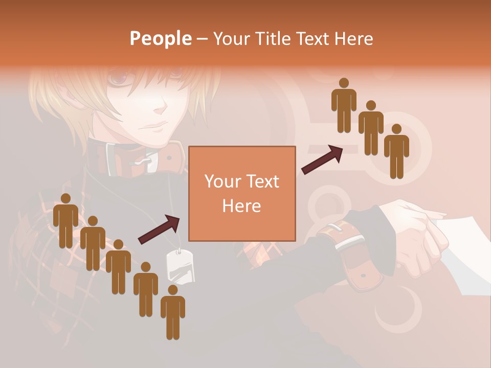 A Person With A Cell Phone In Their Hand PowerPoint Template