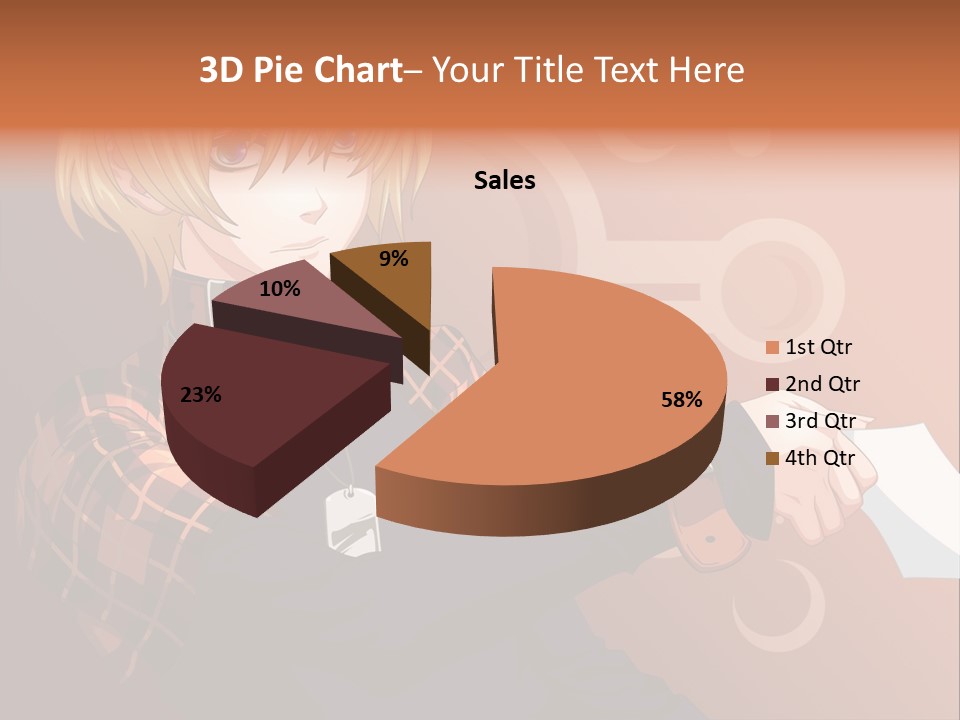 A Person With A Cell Phone In Their Hand PowerPoint Template