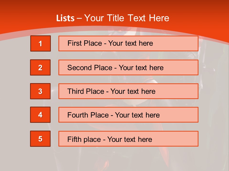 A Woman With Red Hair In A Black Outfit PowerPoint Template