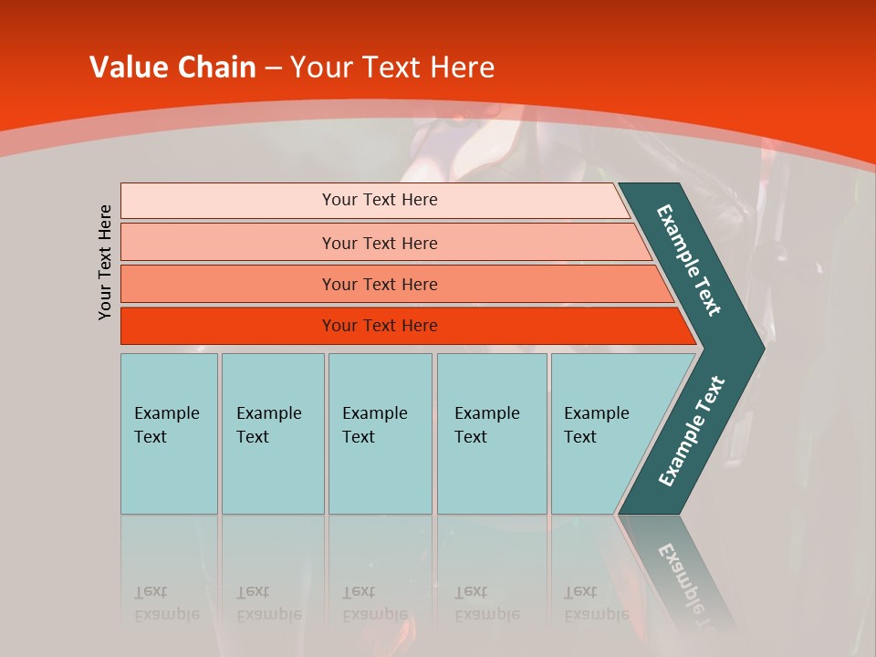 A Woman With Red Hair In A Black Outfit PowerPoint Template