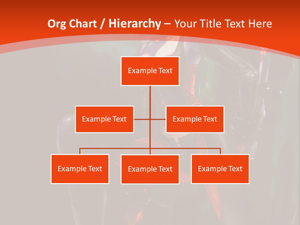 A Woman With Red Hair In A Black Outfit PowerPoint Template