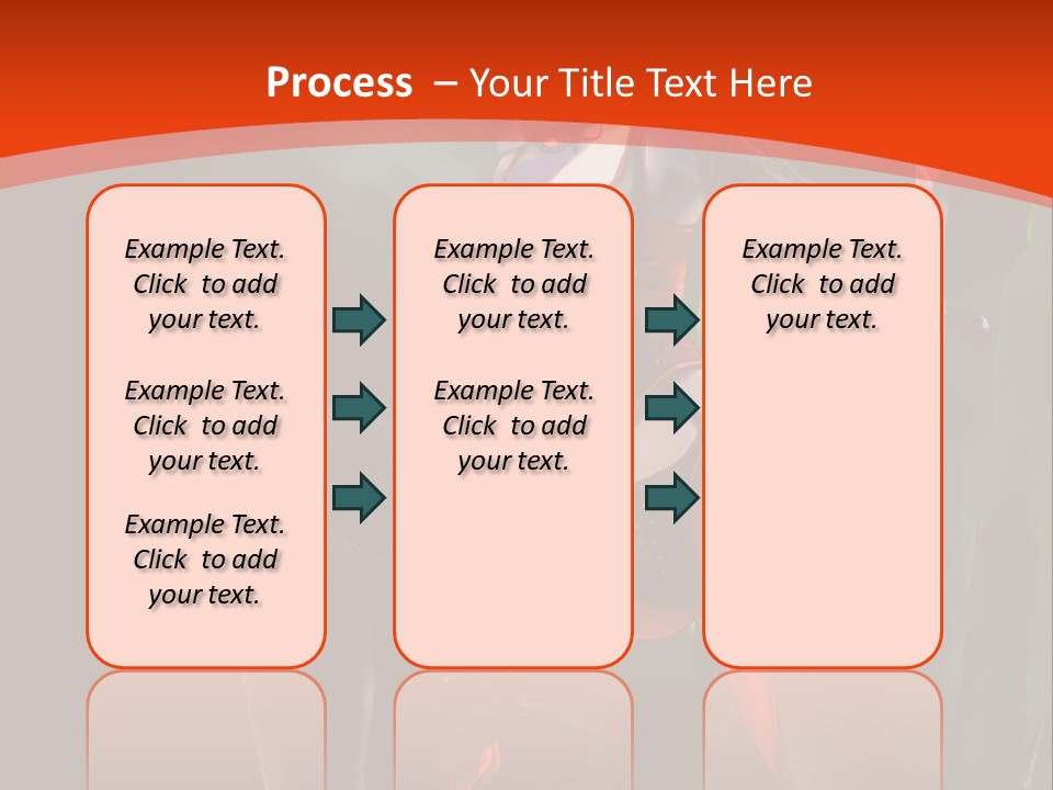 A Woman With Red Hair In A Black Outfit PowerPoint Template