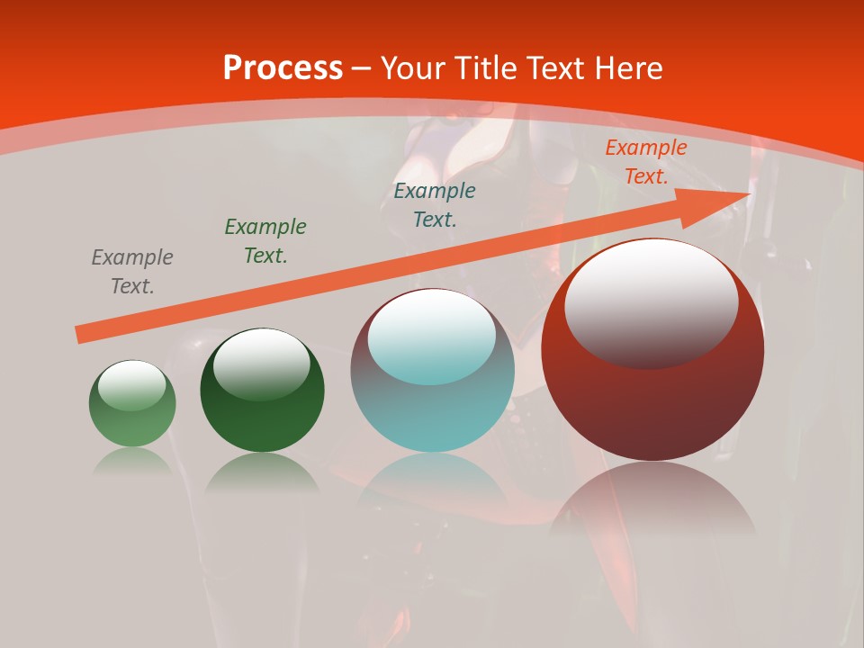 A Woman With Red Hair In A Black Outfit PowerPoint Template