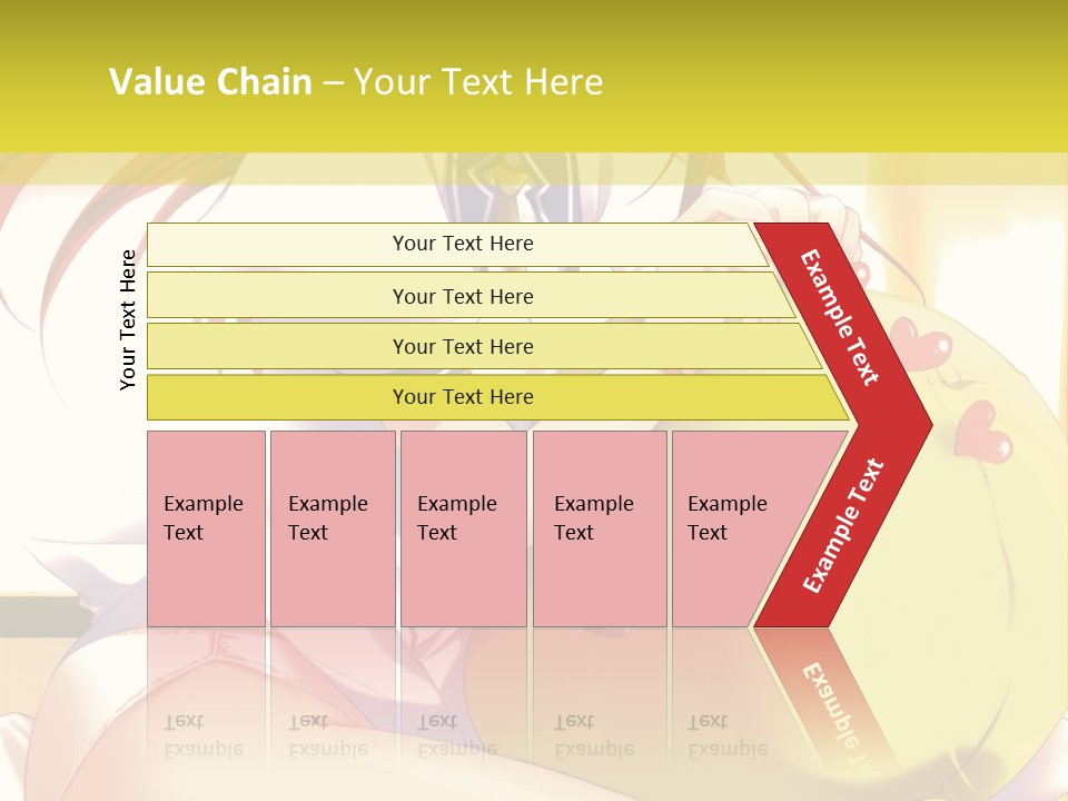 A Girl Sitting On A Bed With A Stuffed Animal PowerPoint Template