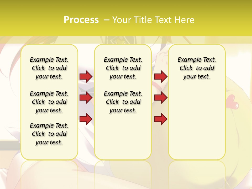 A Girl Sitting On A Bed With A Stuffed Animal PowerPoint Template