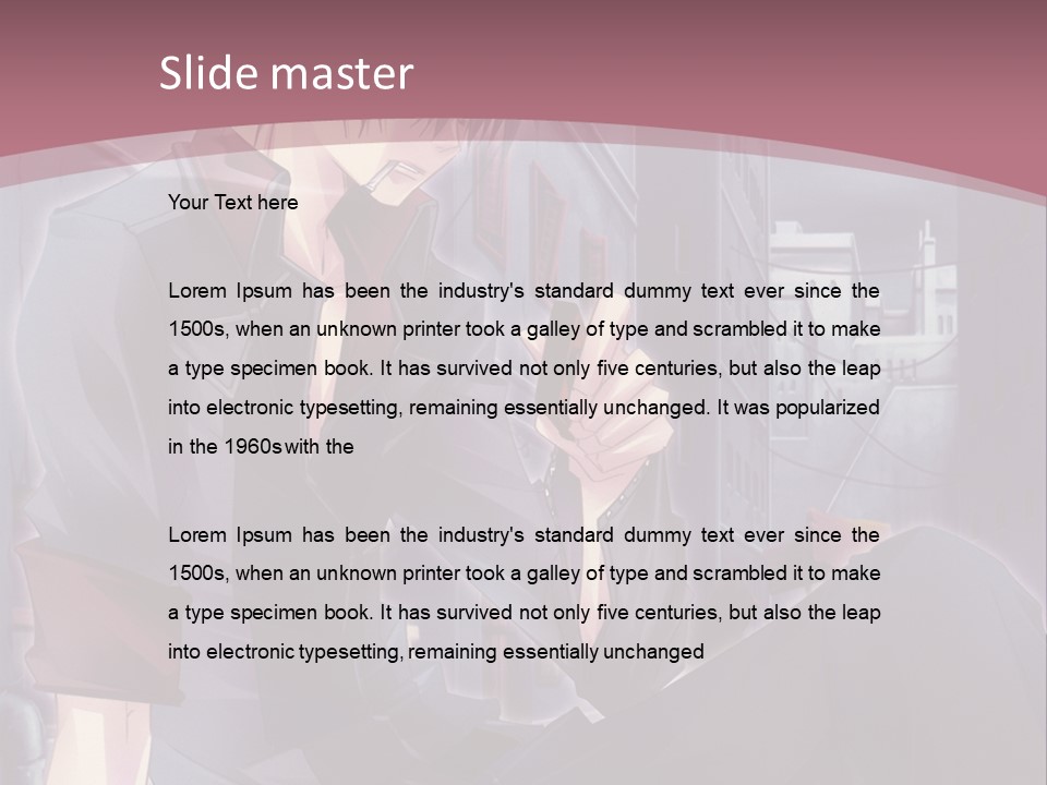 A Man Sitting On The Ground Holding A Cell Phone PowerPoint Template