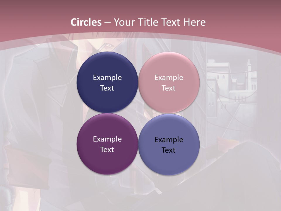 A Man Sitting On The Ground Holding A Cell Phone PowerPoint Template