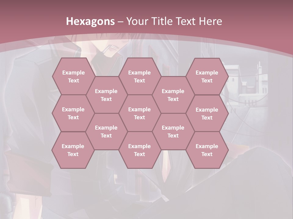 A Man Sitting On The Ground Holding A Cell Phone PowerPoint Template