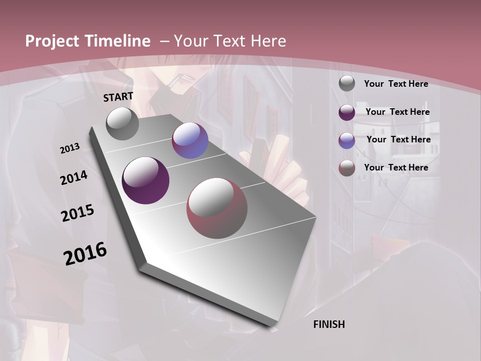 A Man Sitting On The Ground Holding A Cell Phone PowerPoint Template