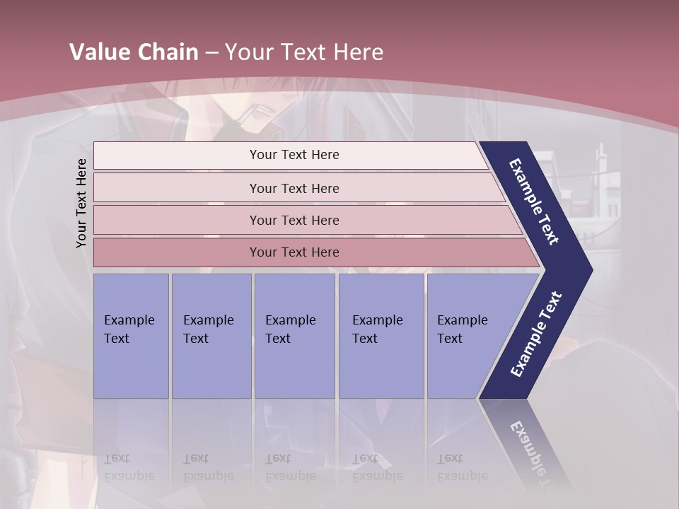A Man Sitting On The Ground Holding A Cell Phone PowerPoint Template