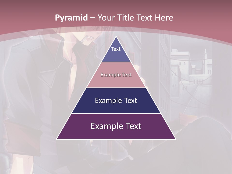 A Man Sitting On The Ground Holding A Cell Phone PowerPoint Template