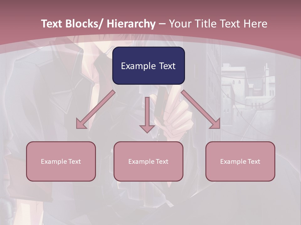 A Man Sitting On The Ground Holding A Cell Phone PowerPoint Template