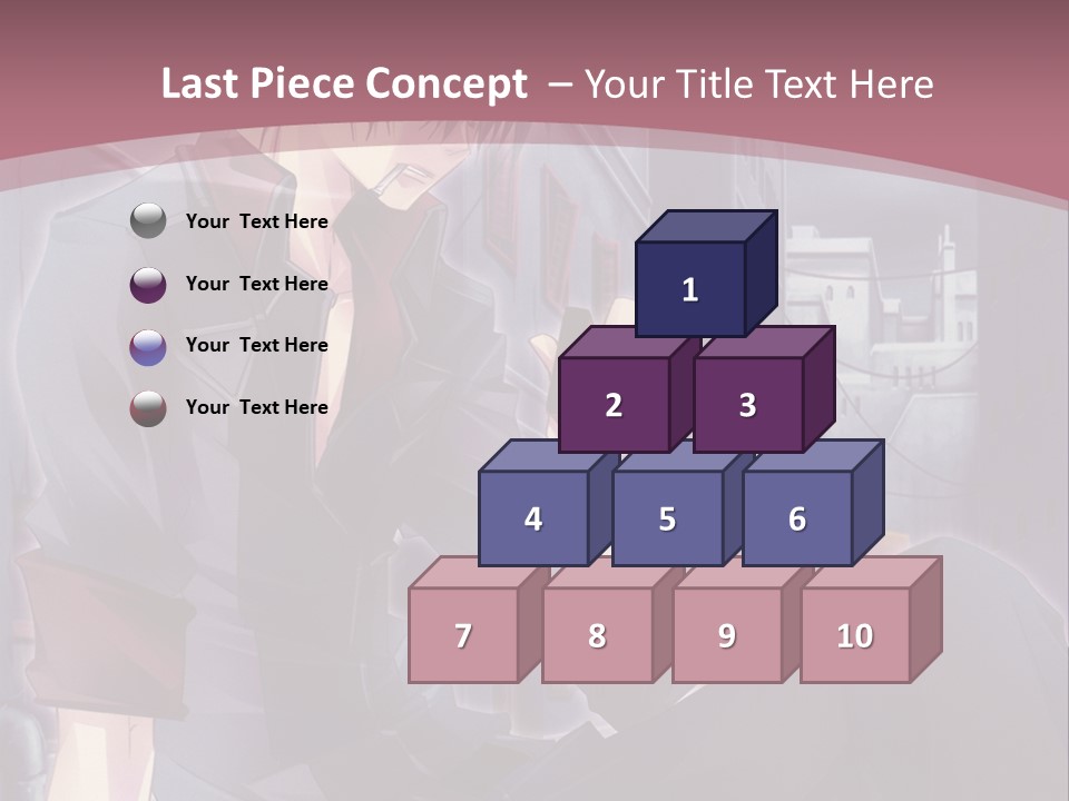 A Man Sitting On The Ground Holding A Cell Phone PowerPoint Template