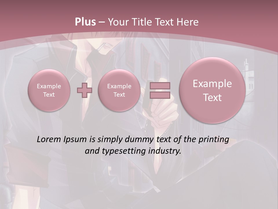 A Man Sitting On The Ground Holding A Cell Phone PowerPoint Template