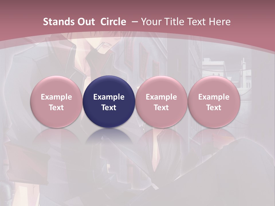 A Man Sitting On The Ground Holding A Cell Phone PowerPoint Template