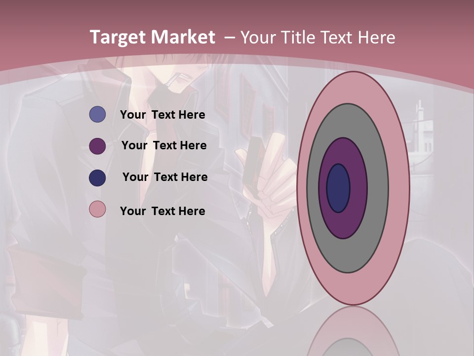 A Man Sitting On The Ground Holding A Cell Phone PowerPoint Template