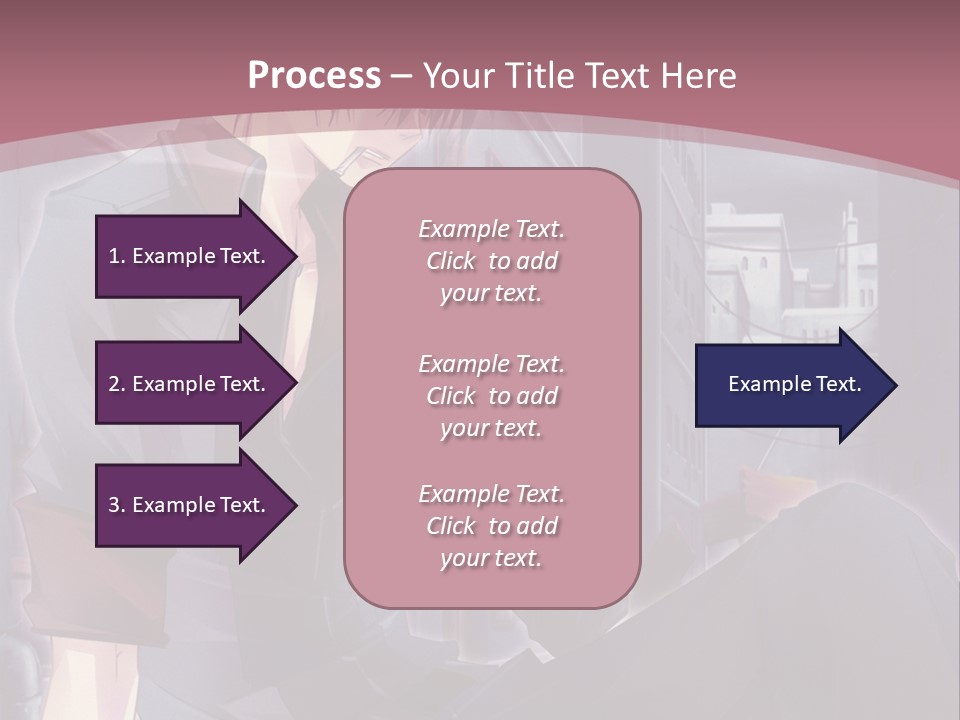A Man Sitting On The Ground Holding A Cell Phone PowerPoint Template