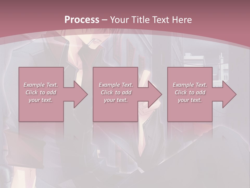 A Man Sitting On The Ground Holding A Cell Phone PowerPoint Template