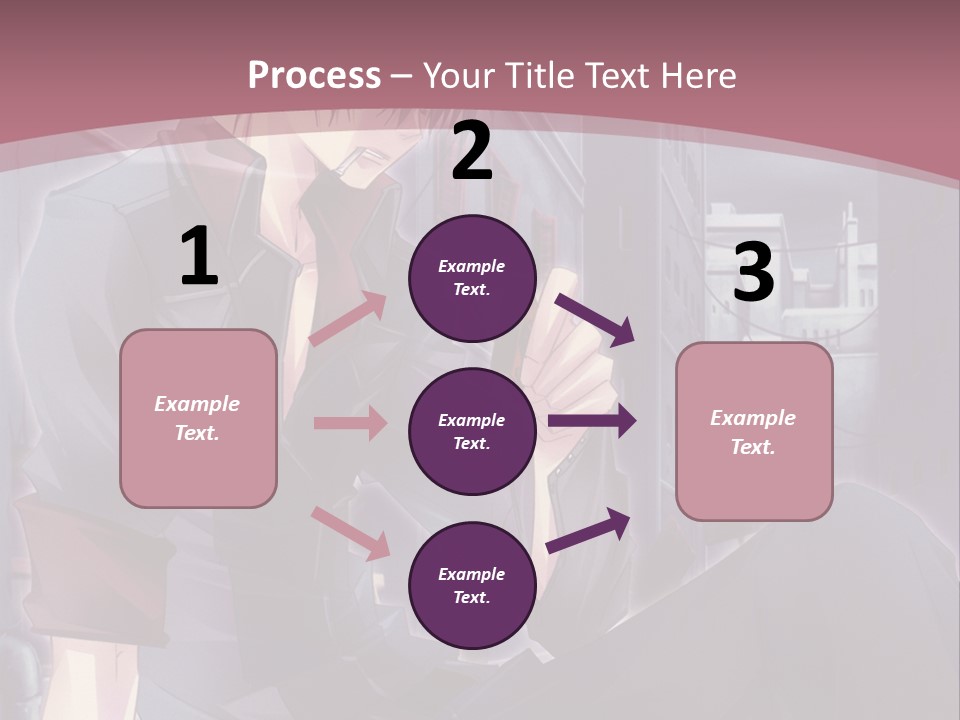 A Man Sitting On The Ground Holding A Cell Phone PowerPoint Template