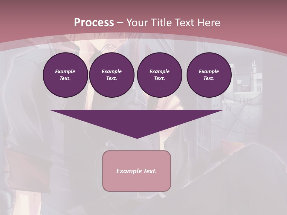 A Man Sitting On The Ground Holding A Cell Phone PowerPoint Template