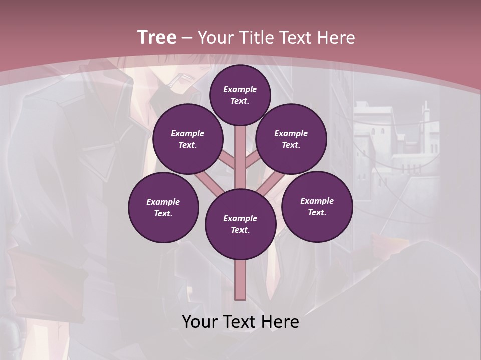 A Man Sitting On The Ground Holding A Cell Phone PowerPoint Template