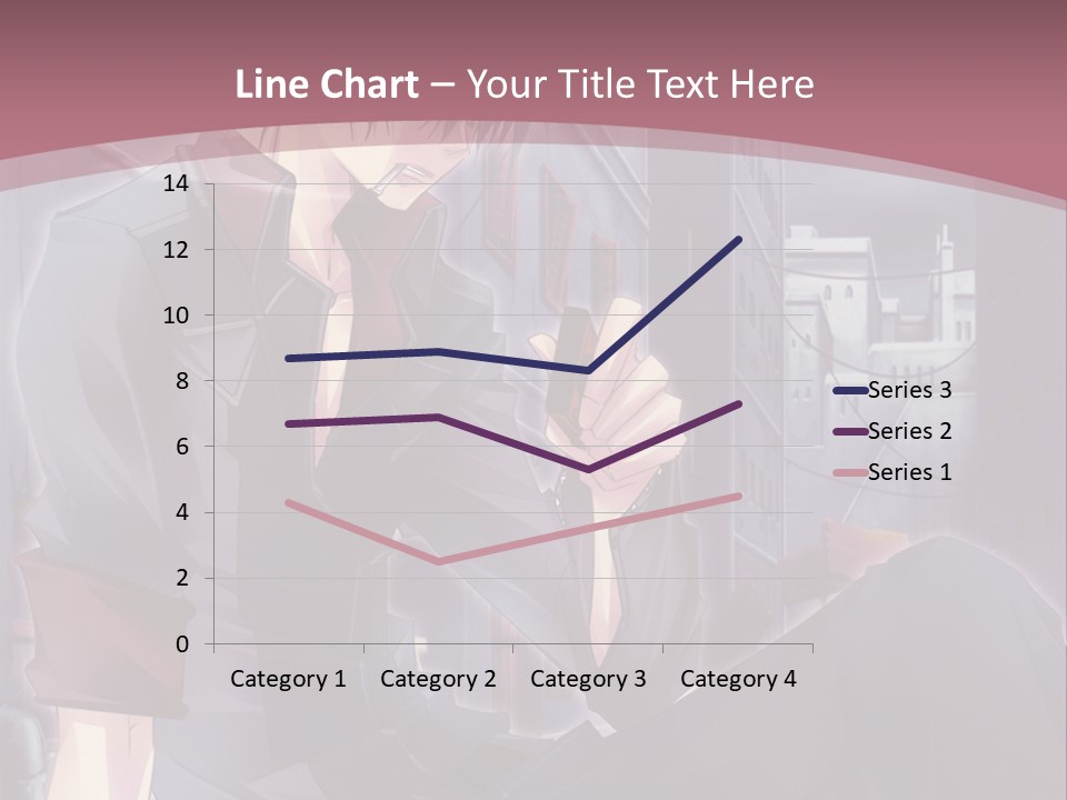 A Man Sitting On The Ground Holding A Cell Phone PowerPoint Template