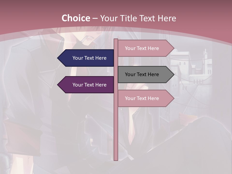 A Man Sitting On The Ground Holding A Cell Phone PowerPoint Template