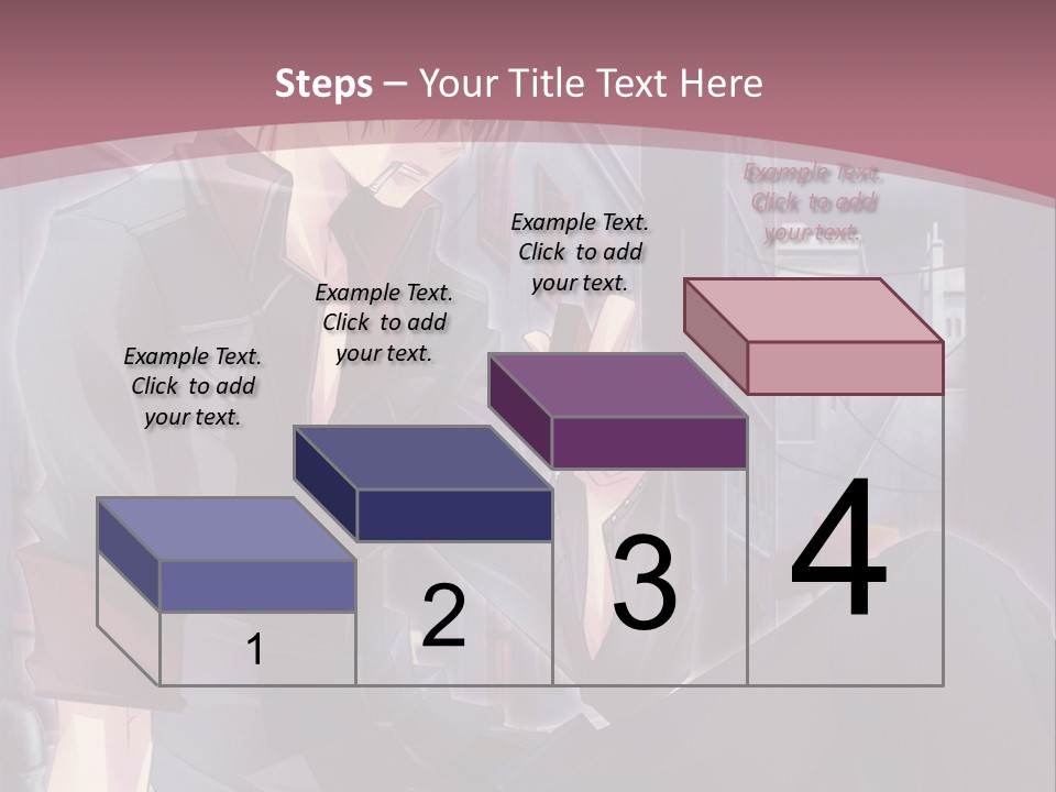 A Man Sitting On The Ground Holding A Cell Phone PowerPoint Template