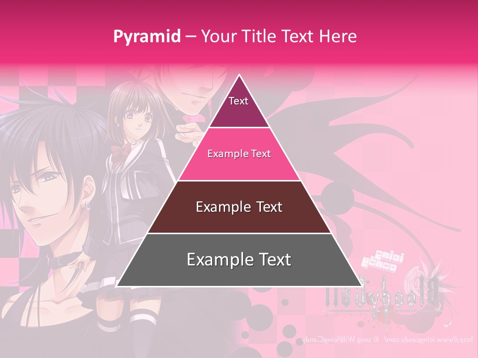 A Couple Of Anime Characters Standing Next To Each Other PowerPoint Template