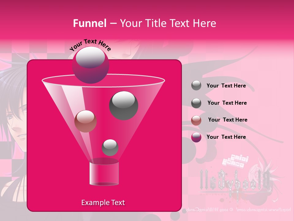 A Couple Of Anime Characters Standing Next To Each Other PowerPoint Template