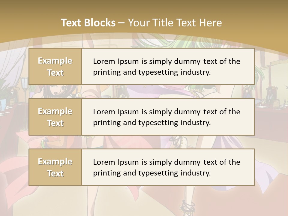 Two Women Dressed In Lingerie Dancing In A Room PowerPoint Template