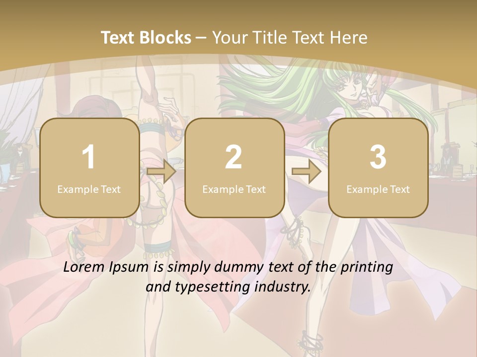 Two Women Dressed In Lingerie Dancing In A Room PowerPoint Template