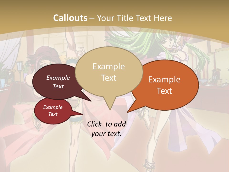 Two Women Dressed In Lingerie Dancing In A Room PowerPoint Template