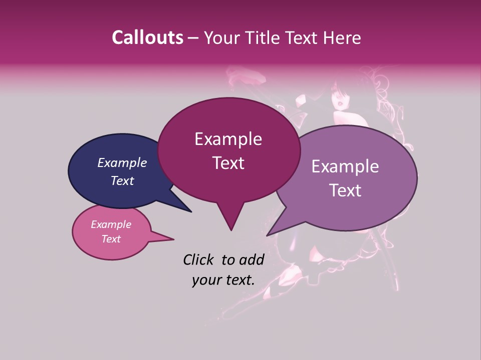 A Woman In A Black Outfit Is Holding A Sword PowerPoint Template