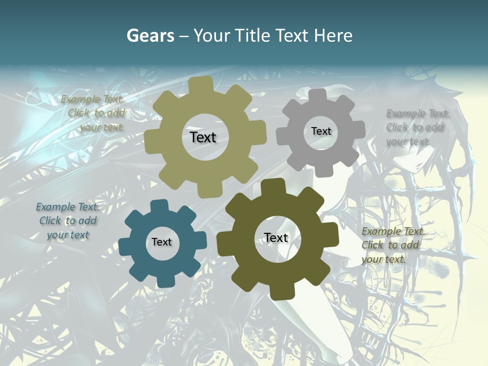 A Woman With Long Black Hair Holding A Sword PowerPoint Template