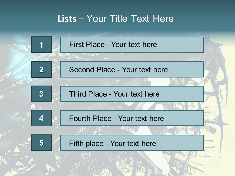 A Woman With Long Black Hair Holding A Sword PowerPoint Template