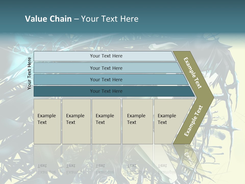 A Woman With Long Black Hair Holding A Sword PowerPoint Template