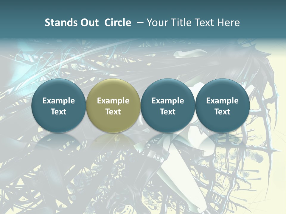 A Woman With Long Black Hair Holding A Sword PowerPoint Template