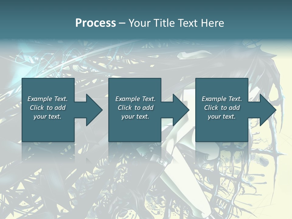 A Woman With Long Black Hair Holding A Sword PowerPoint Template
