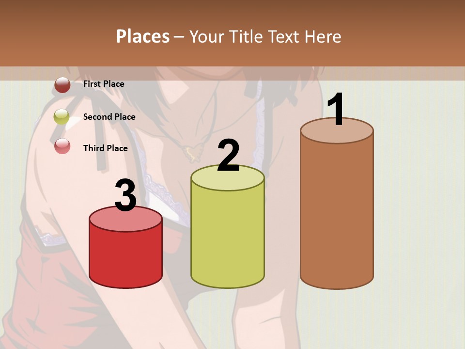 A Woman Sitting On The Ground With Her Legs Crossed PowerPoint Template