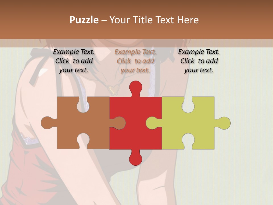 A Woman Sitting On The Ground With Her Legs Crossed PowerPoint Template