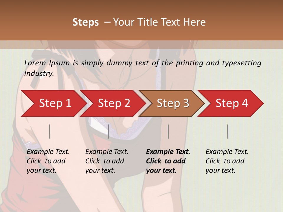 A Woman Sitting On The Ground With Her Legs Crossed PowerPoint Template