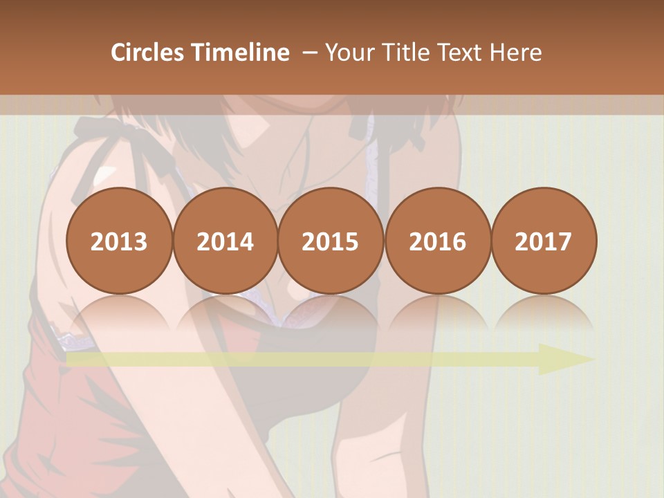 A Woman Sitting On The Ground With Her Legs Crossed PowerPoint Template