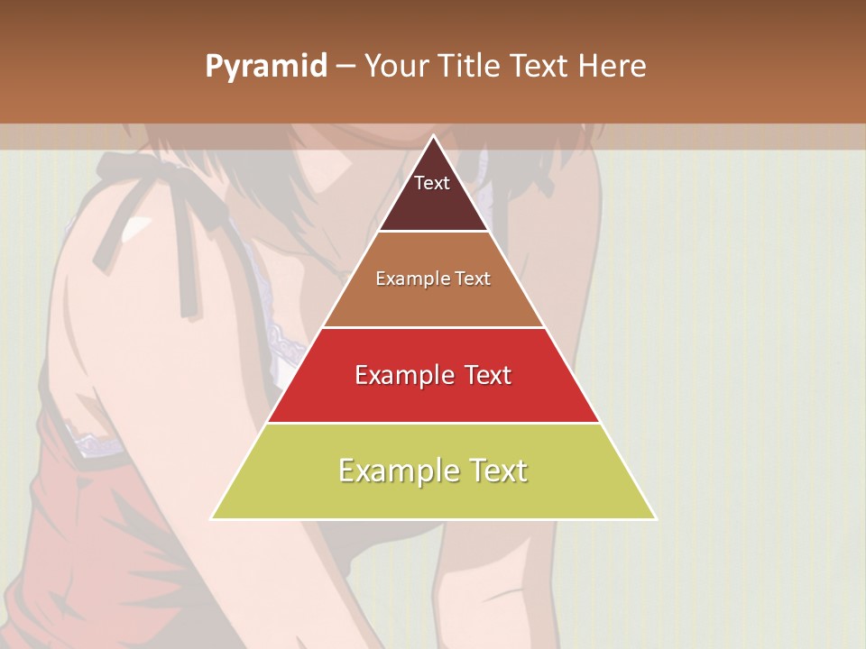 A Woman Sitting On The Ground With Her Legs Crossed PowerPoint Template