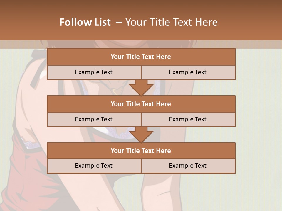 A Woman Sitting On The Ground With Her Legs Crossed PowerPoint Template