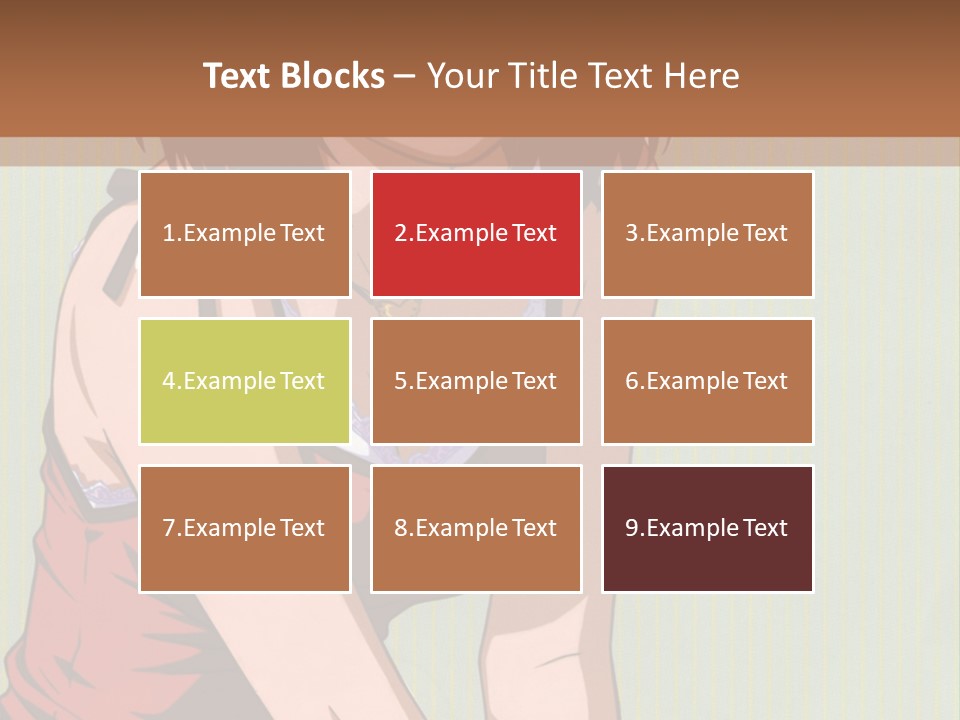 A Woman Sitting On The Ground With Her Legs Crossed PowerPoint Template