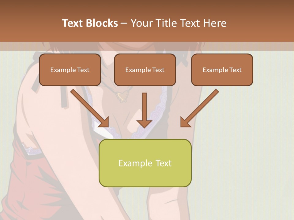 A Woman Sitting On The Ground With Her Legs Crossed PowerPoint Template
