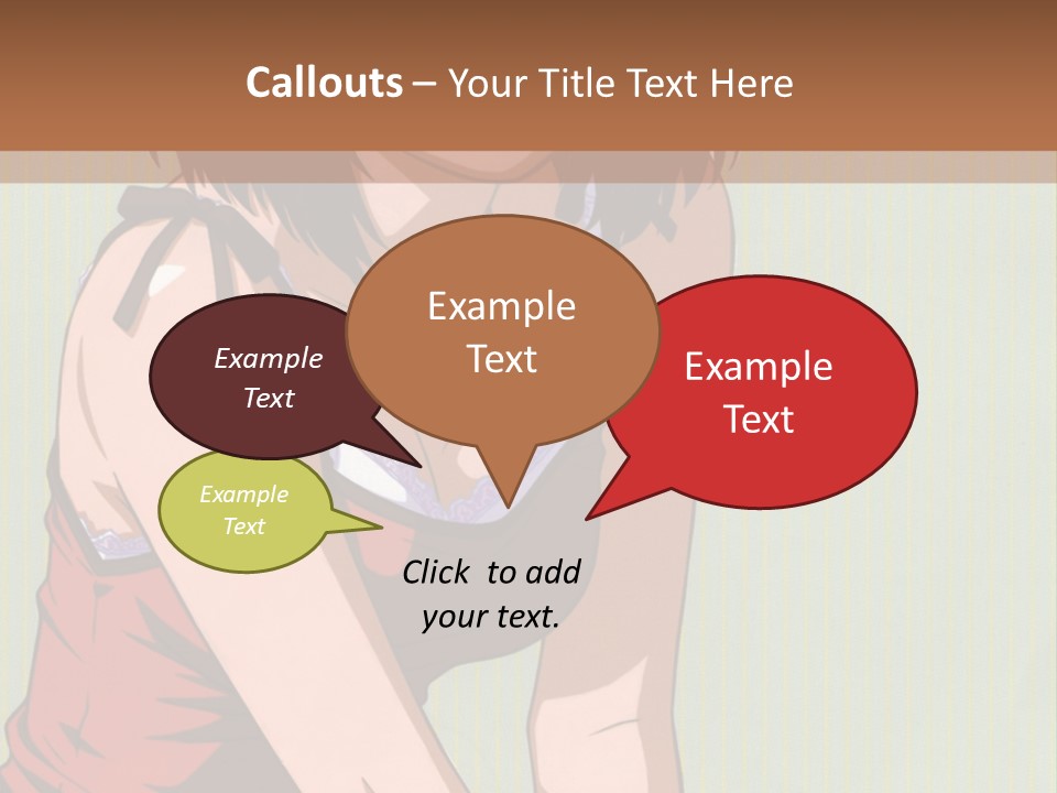 A Woman Sitting On The Ground With Her Legs Crossed PowerPoint Template